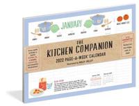 The Kitchen Companion Page-A-Week Calendar 2022