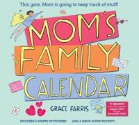 Mom's Family Wall Calendar 2024