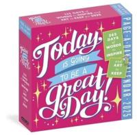 Today Is Going to Be a Great Day Page-A-Day¬ Calendar 2025