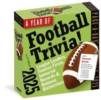 Year of Football Trivia! Page-A-Day¬ Calendar 2025