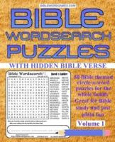 Bible Word Search Puzzles Volume 1