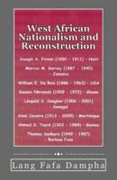 West Africa Nationalism and Reconstruction