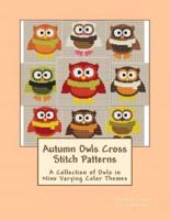 Autumn Owls Cross Stitch Patterns