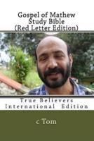 Gospel of Mathew Study Bible (Red Letter Edition)