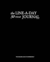 The Line-A-Day 50 Year Journal Black