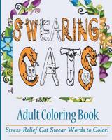 Swearing Cats Adult Coloring Book