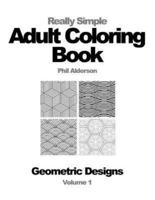 Really Simple Adult Coloring Book