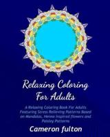Coloring Book For Adults