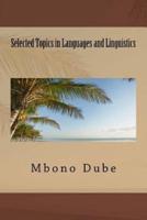 Selected Topics in Languages and Linguistics