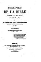 Description De La Bible Écrite Par Alchuin De L'an 778 À 800