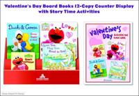 Valentine's Day Board Books 12-Copy Counter Display With Story Time Activities