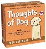 Thoughts of Dog 2020 Day-To-Day Calendar