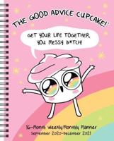 The Good Advice Cupcake 16-Month 2020-2021 Monthly/Weekly Planner Calendar