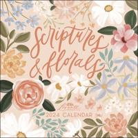 Scriptures and Florals 2024 Wall Calendar