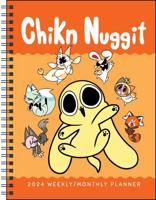 Chikn Nuggit 12-Month 2024 Weekly/Monthly Planner Calendar