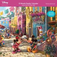 Disney Dreams Collection by Thomas Kinkade Studios: 17-Month 2024-2025 Family Wa