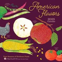American Flavors 2025 Wall Calendar