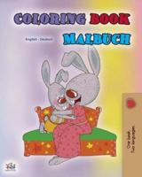 Coloring book #1 (English German Bilingual edition): Language learning colouring and activity book