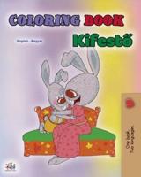 Coloring book #1 (English Hungarian Bilingual edition): Language learning colouring and activity book