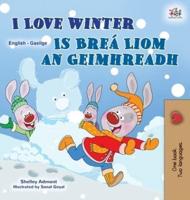 I Love Winter (English Irish Bilingual Children's Book)