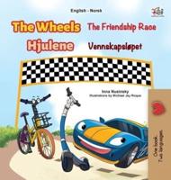 The Wheels - The Friendship Race (English Norwegian Bilingual Kids Book)