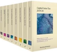 Bloomsbury Professional Tax Annuals 2019/20: Extended Set