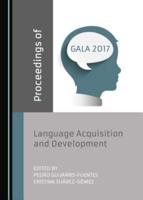 Proceedings of GALA 2017