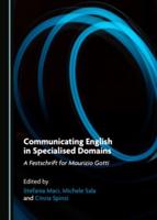 Communicating English in Specialised Domains