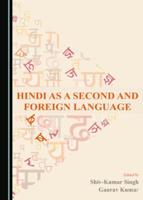 Hindi as a Second and Foreign Language