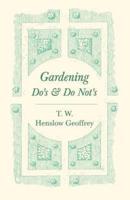 Gardening Do's and Do Not's