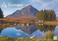 Scotland A4 Calendar 2025