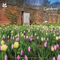 National Trust Gardens Square Wall Calendar 2025