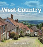 West Country Mini Easel Desk Calendar 2025