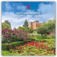 English Heritage Historic House, Gardens & Castles Square Wall Calendar 2025