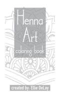 Henna Art Coloring Book