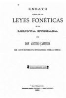 Ensayo Acerca De Las Leyes Fonéticas De La Lengua Euskara