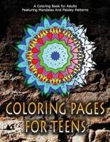 COLORING PAGES FOR TEENS - Vol.1