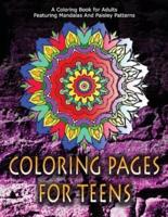 COLORING PAGES FOR TEENS - Vol.4