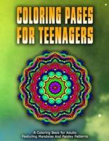 COLORING PAGES FOR TEENAGERS - Vol.2