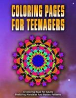 COLORING PAGES FOR TEENAGERS - Vol.6