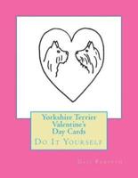 Yorkshire Terrier Valentine's Day Cards