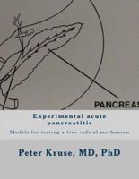Experimental Acute Pancreatitis