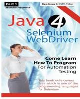 Absolute Beginner (Part 1) Java 4 Selenium Webdriver