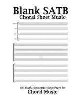 Blank Satb Choral Sheet Music