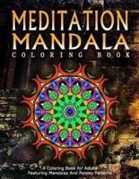 MEDITATION MANDALA COLORING BOOK - Vol.11