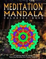 MEDITATION MANDALA COLORING BOOK - Vol.13