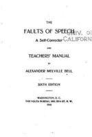 The Faults of Speech, a Self-Corrector and Teachers' Manual