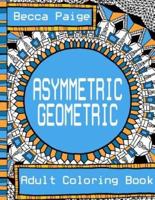 Asymmetric Geometric Adult Coloring Book