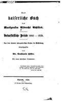 Das Kaiserliche Buch Des Markgrafen Albrecht Achilles