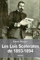 Les Lois Scélérates De 1893-1894